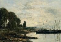 Boudin, Eugene - The Shore at Plougastel